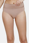 Zivame High Rise Full Coverage Tummy Tucker Hipster Panty (Pack of 2) - Multicolor — thumbnail 6